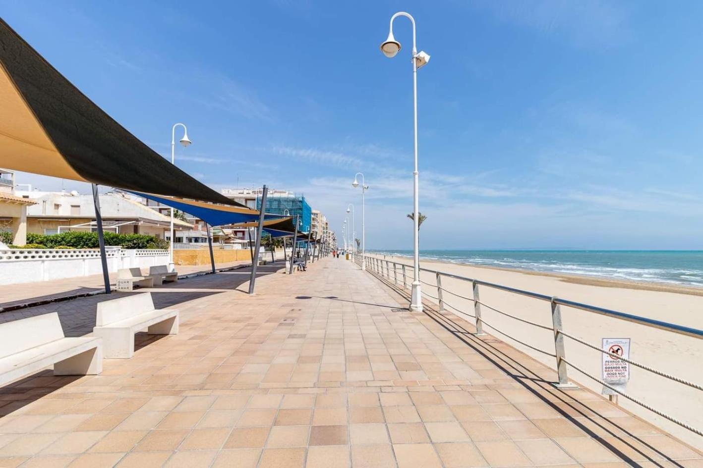 Excelente Apartamento Vacacional En Guardamar A Unos Pasos De La Playa, Calle Paraguay Guardamar del Segura Ngoại thất bức ảnh